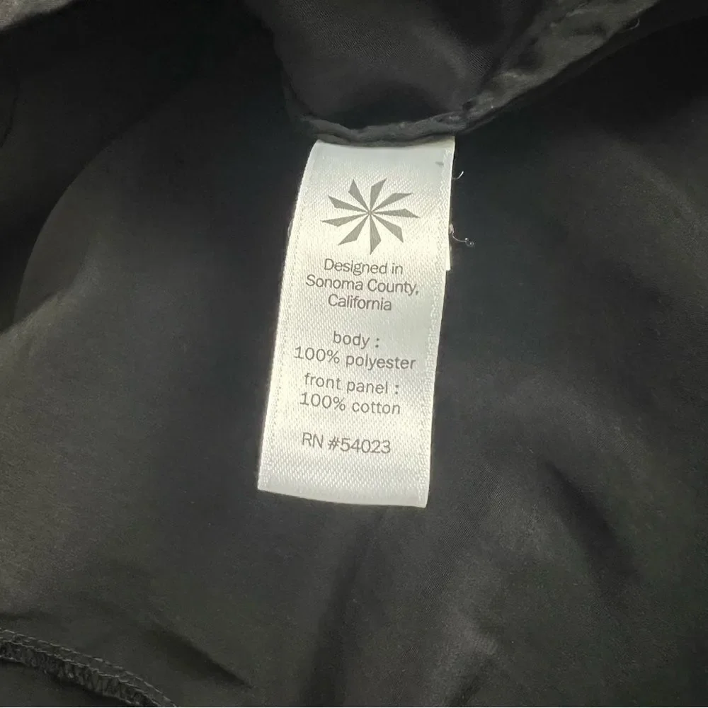 Athleta Black Dunes Eyelet Tank Top